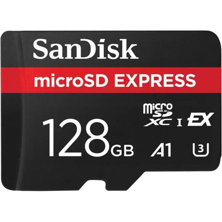 SanDisk microSD Express 128 GB geheugenkaart