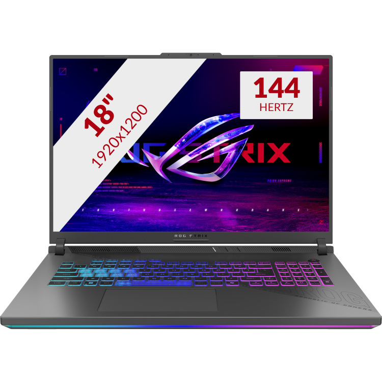 ASUS ROG Strix G18 G814PM-S8009W 18'' gaming laptop