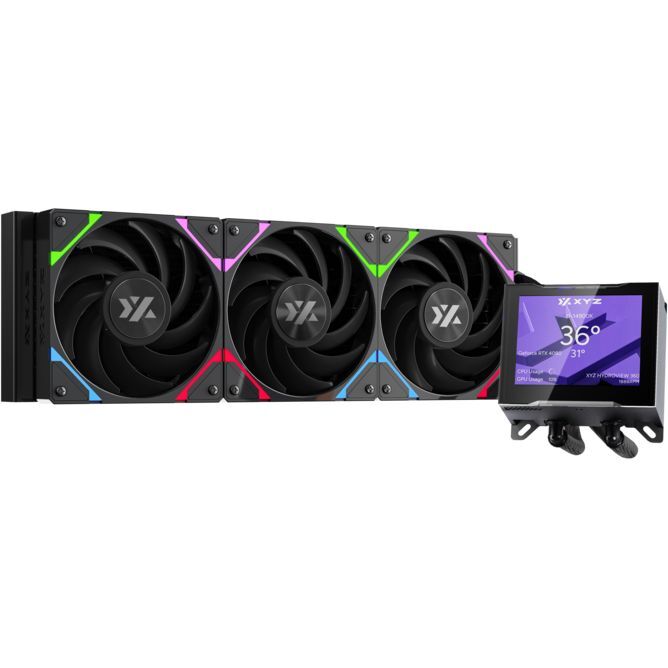 XYZ PC Gear Hydroview AIO 360 waterkoeling