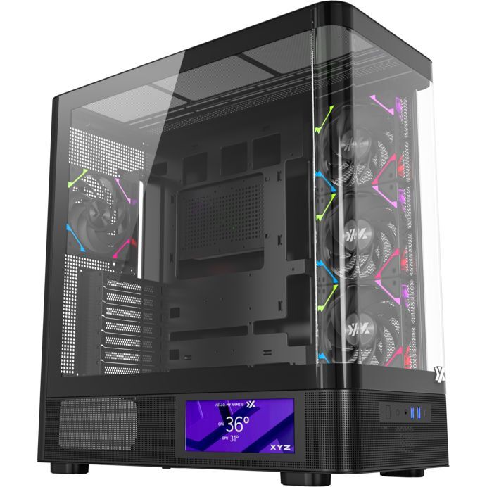 XYZ PC Gear Quantum Pro midi tower behuizing