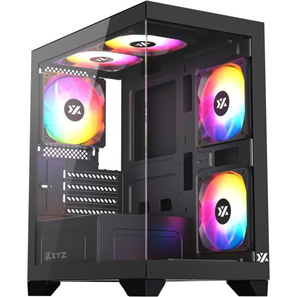 XYZ PC Gear Titanium View Lite midi tower behuizing