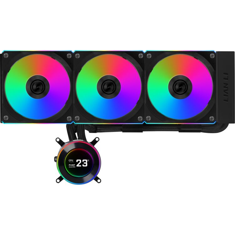 Lian Li Hydroshift II LCD-C 360CL wireless waterkoeling