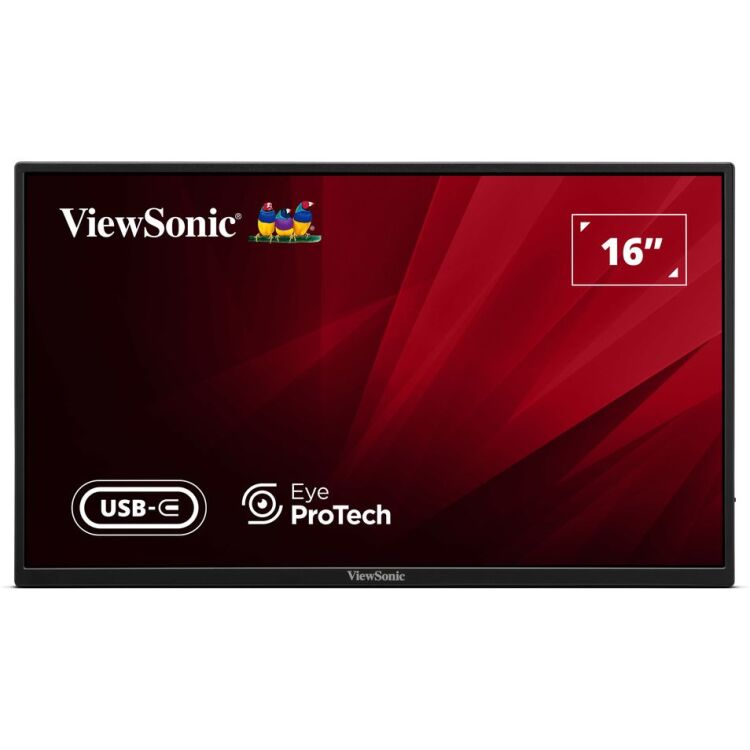 ViewSonic VA1650 Lichtgewicht draagbare monitor ledmonitor