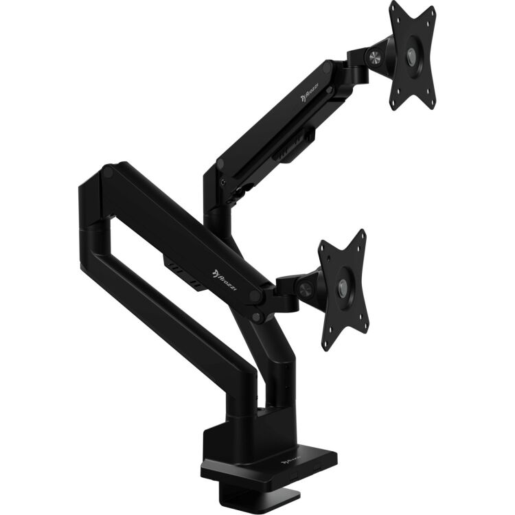 Arozzi Alzare Neo Duo - Gas Spring Monitor Arm - Black monitorarm
