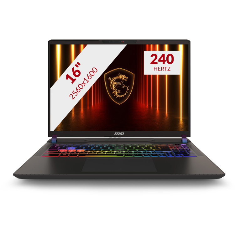 MSI Vector 16 HX AI A2XWIG-607NL 16'' gaming laptop
