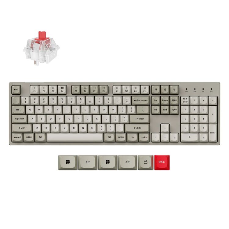 Keychron C2 Pro-M1 toetsenbord