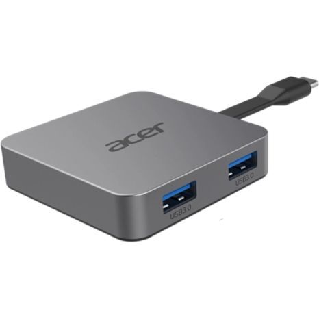 Acer 4-in-1 Type-C draagbare minidock dongle dockingstation