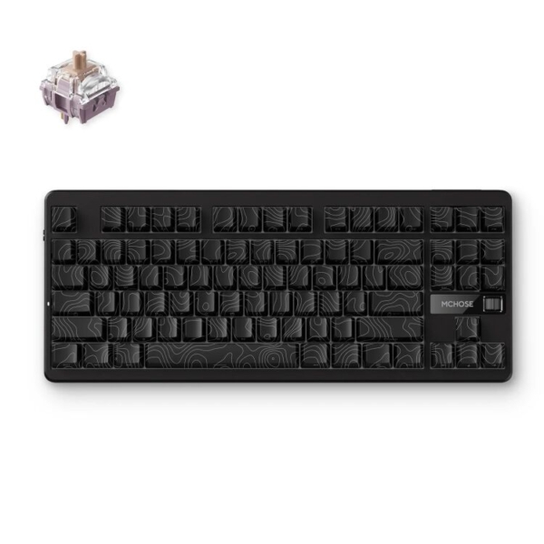 MCHOSE G87 Wireless Gasket Mount Custom Mechanical Keyboard gaming toetsenbord