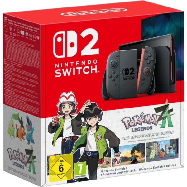 Nintendo Switch 2 + Pokémon Legends: Z-A - Switch 2 Edition Spelconsole