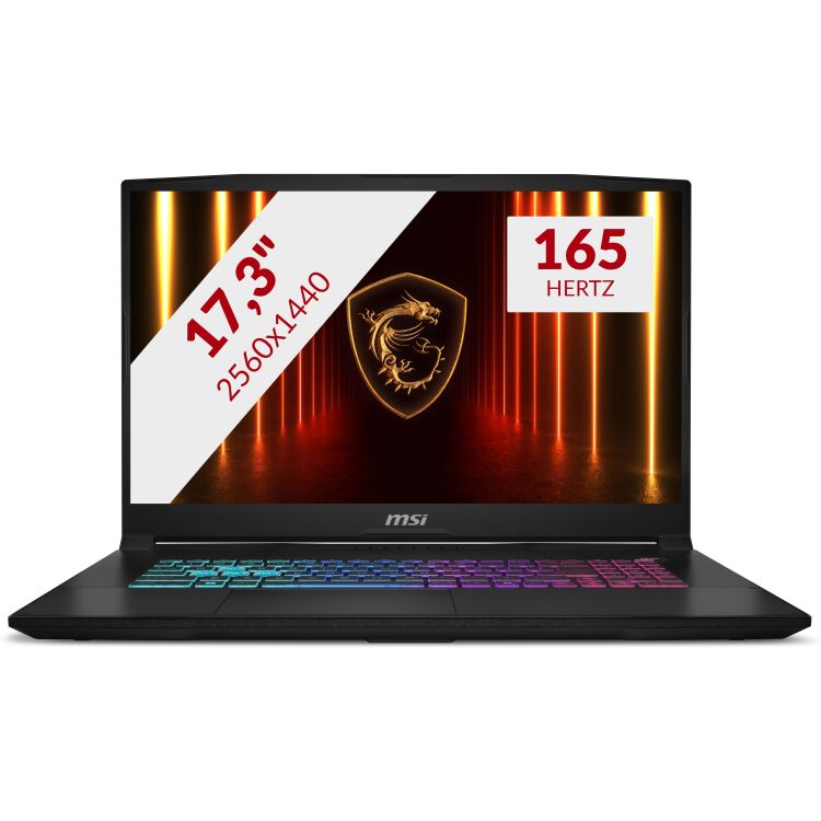MSI Katana 17 HX B14WFK-021NL 17.3'' gaming laptop