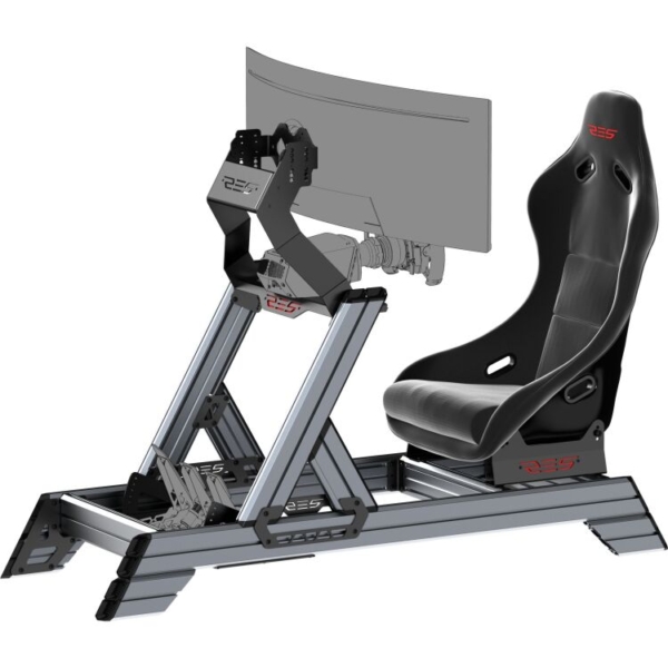 Res-Tech Smart Cockpit + GT Seat racing simulator