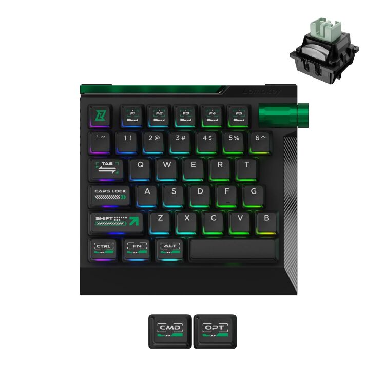 Lemokey L0 HE One Handed Magnetic Switch Gaming Keyboard gaming toetsenbord