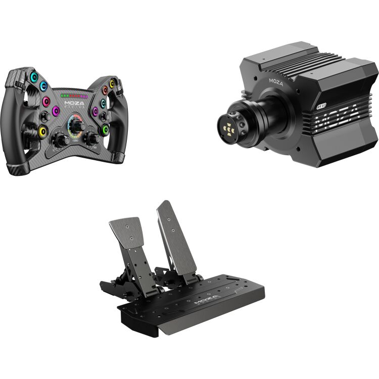 MOZA R9 V3 + KS + SR-P bundel stuur