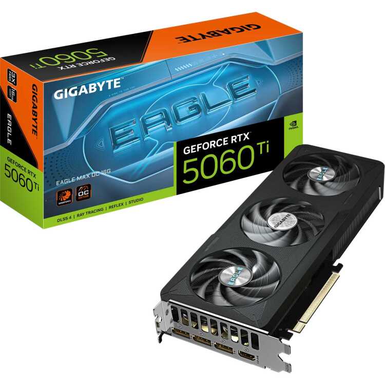 GIGABYTE GeForce RTX 5060 Ti EAGLE MAX OC 16G grafische kaart