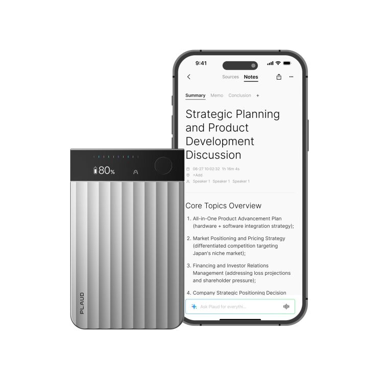 Plaud Note Pro dicteerapparaat