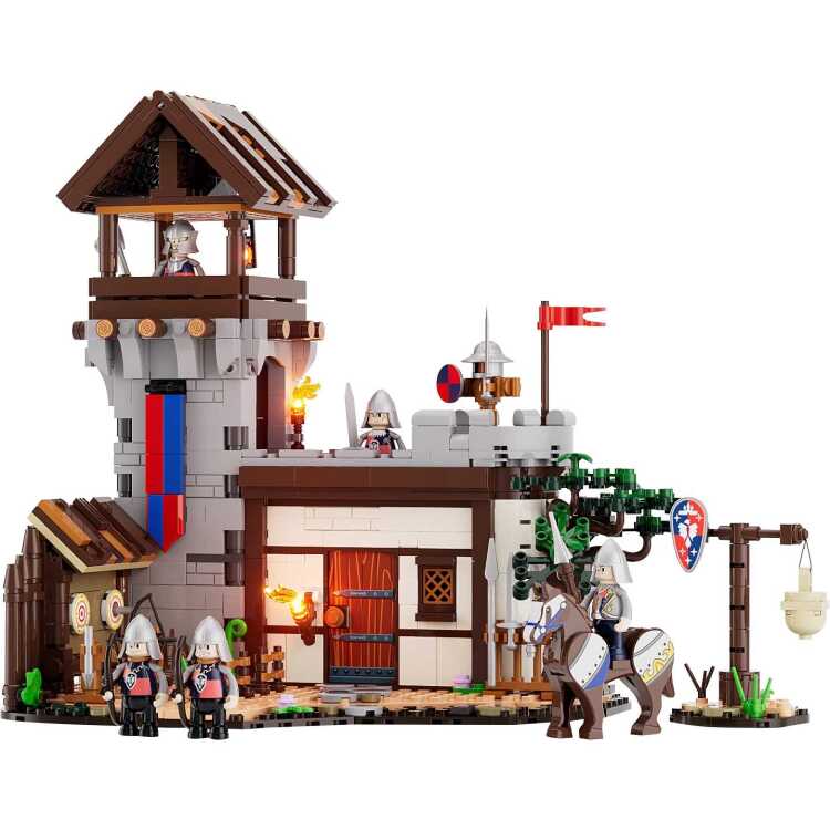 Lumibricks Middle Ages - Training Ground Constructiespeelgoed