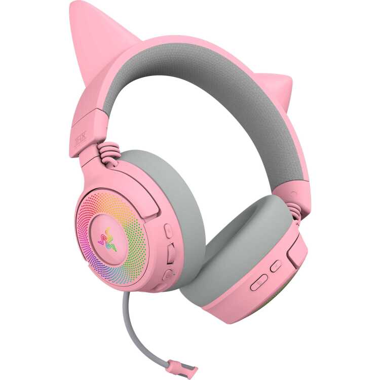 Razer Kraken Kitty V3 Pro Quartz gaming headset