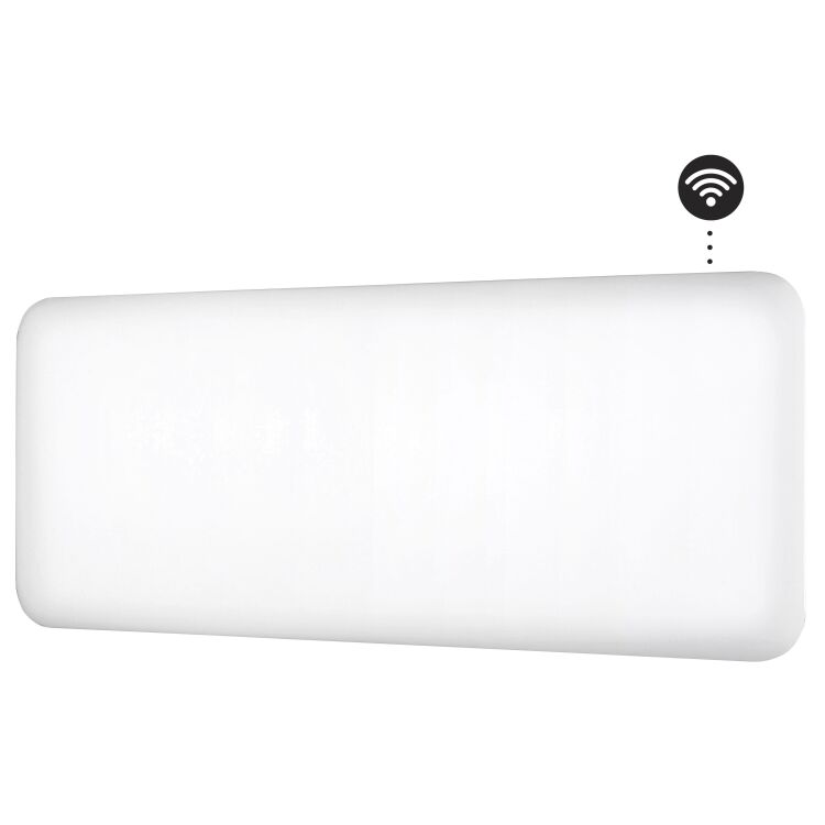 Mill Steel WiFi paneelverwarming PA2000WIFI4, 2000 Watt convector