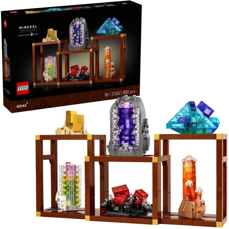 LEGO Ideas - Mineralenverzameling Constructiespeelgoed