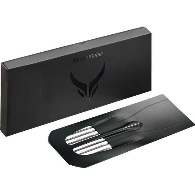 PowerColor Red Devil RX 7000 Series Devil Skin - Instrusive Swappable Backplate