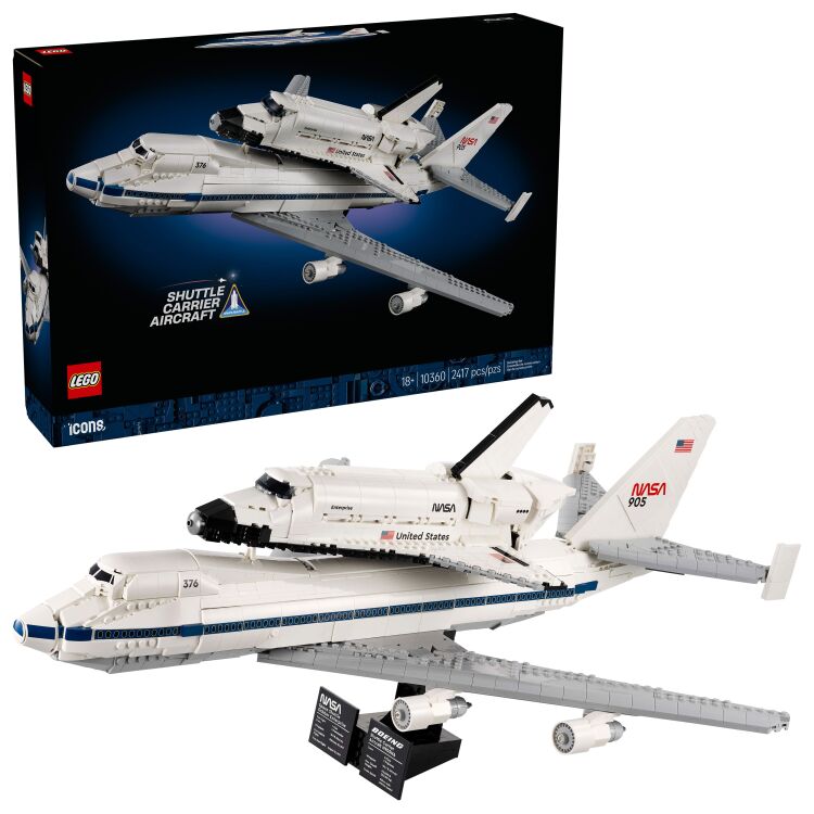 LEGO Icons - Shuttle Carrier Aircraft Constructiespeelgoed