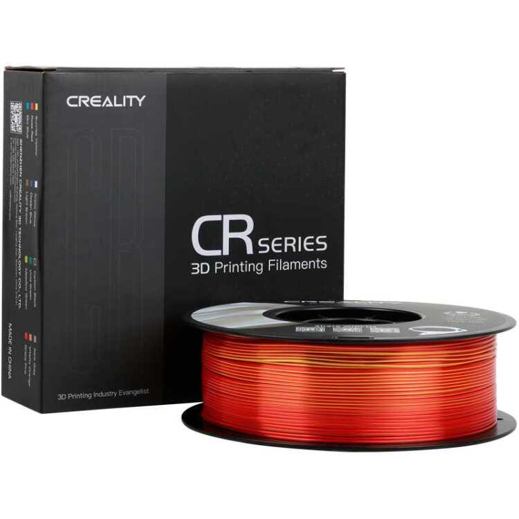 Creality CR-Silk PLA filament goud/rood 3d-filament