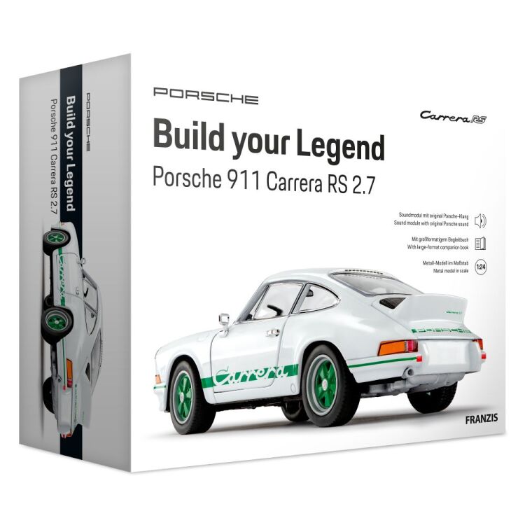 Franzis Build Your Legend - Porsche 911 Carrera RS 2.7 modelvoertuig
