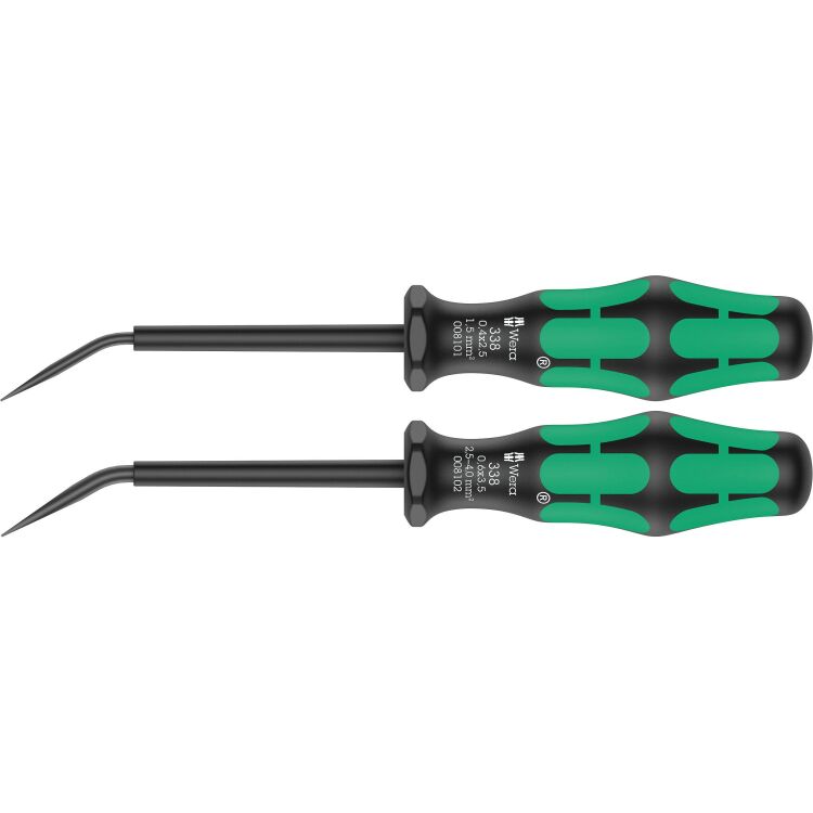 Wera 338/2 Klemmenblok-bedieningsgereedschap set schroevendraaier