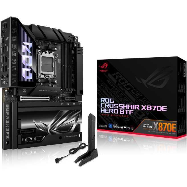 ASUS ROG CROSSHAIR X870E HERO BTF moederbord