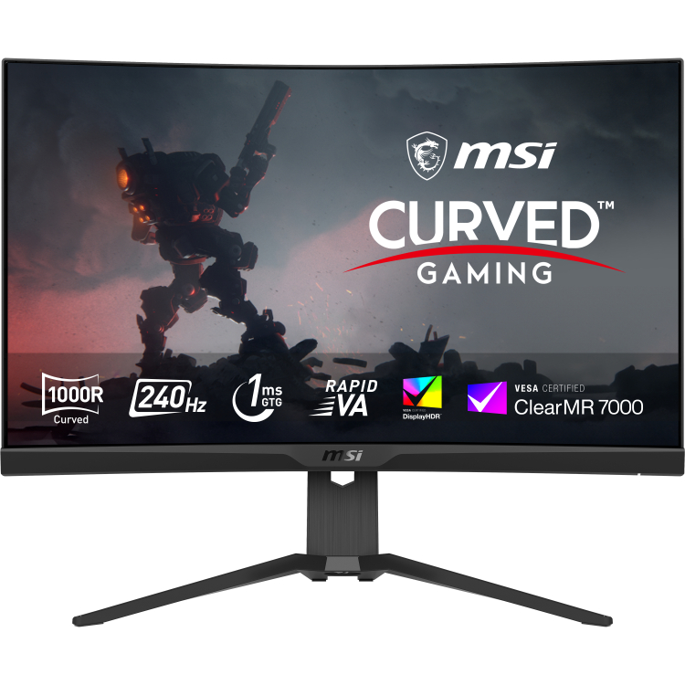 MSI MPG 275CQRXFDE 27'' Curved gaming monitor