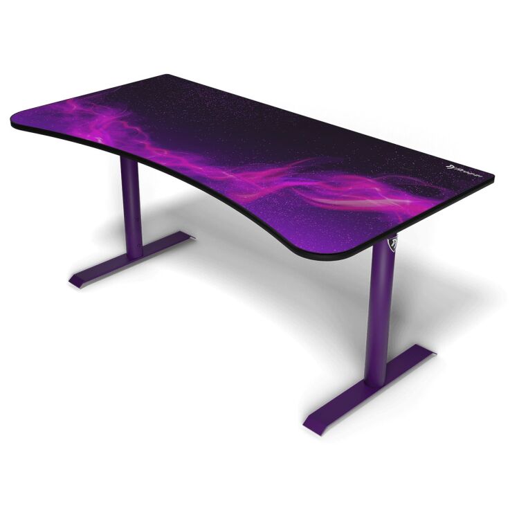 Arozzi Arena Gaming Desk - Deep Purple - Galaxy