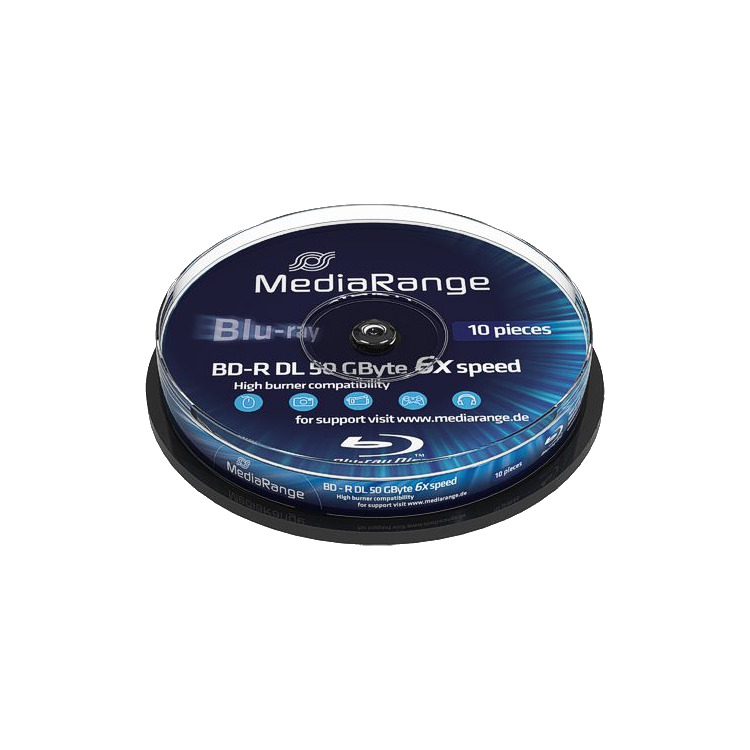 MediaRange BD-R 50 GB blu-ray media