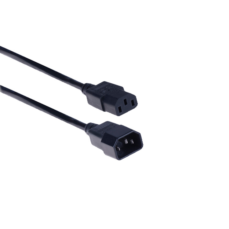 goobay C14 > C13 voedingskabel verlengkabel