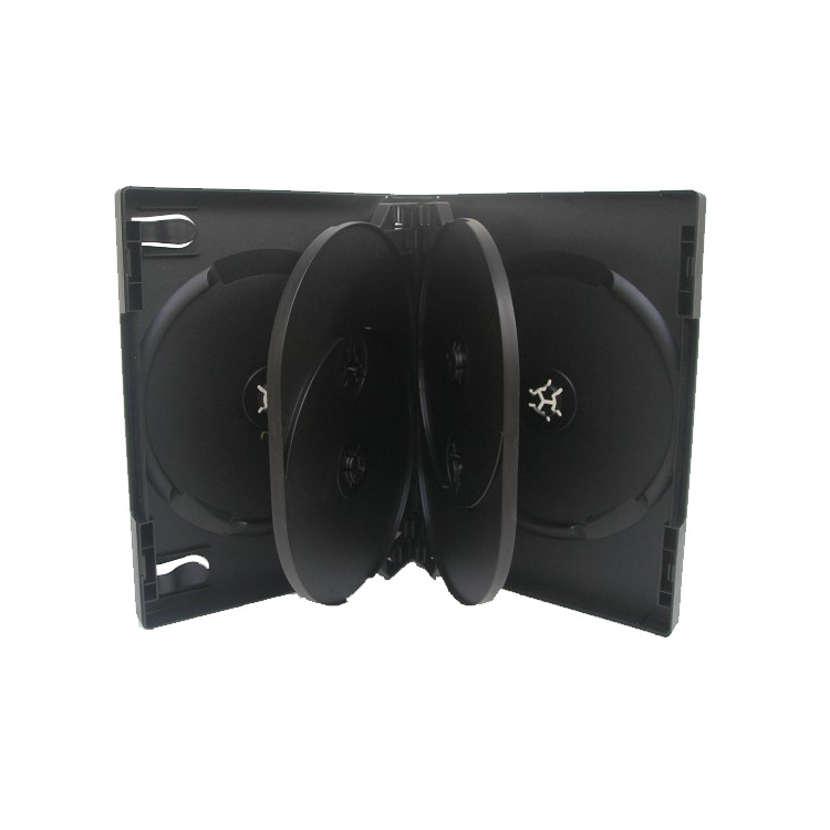 MediaRange 4 DVD-Box black sleeve