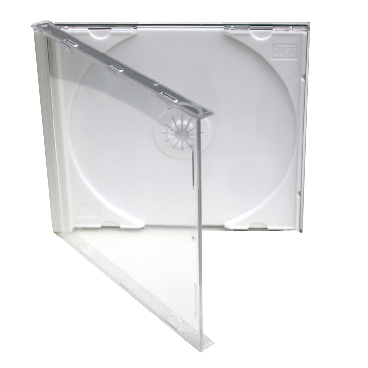 MediaRange CD Jewelcase Single transparent sleeve