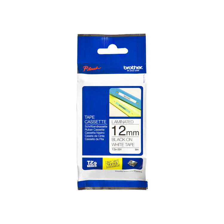 Brother Tape TZe-231 printlint