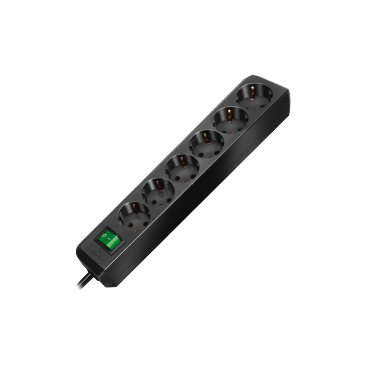 Brennenstuhl Eco-Line Stekkerdoos 6x