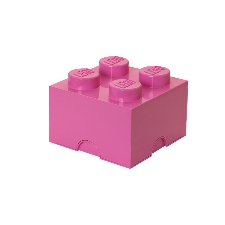 Room Copenhagen LEGO Storage Brick 4 Roze opbergdoos