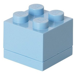 Room Copenhagen LEGO Mini Box Lunchbox 4 Blauw opbergdoos