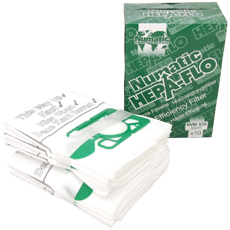 Numatic NVM-1CH, Hepaflo stofzuigerzakken