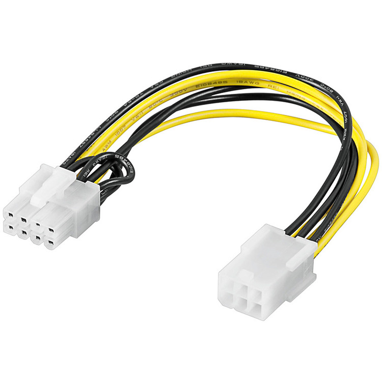 goobay Adapter 6-Polig PCIe > 8-Polig PCIe