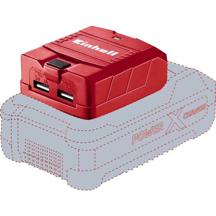 EINHELL Powerbank TE-CP 18 Li USB adapter
