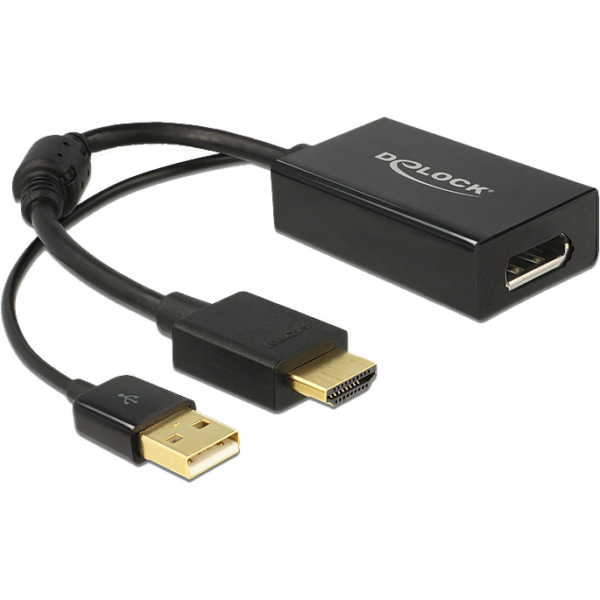 DeLOCK Adapter HDMI -> DisplayPort 1.2
