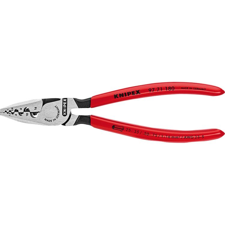 KNIPEX Krimptang voor adereindhulzen 9771180