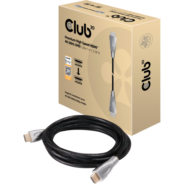 Club 3D Premium High Speed HDMI 2.0 kabel