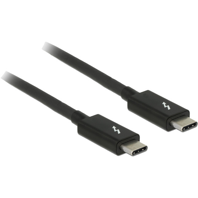 DeLOCK Thunderbolt 3 USB-C cable passive, 1,5m 5 A kabel