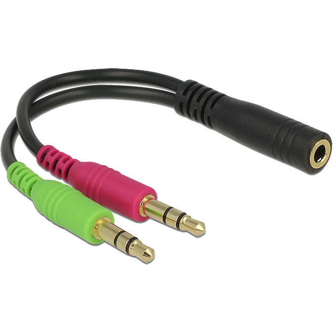 DeLOCK Headset Adapter splitterkabel