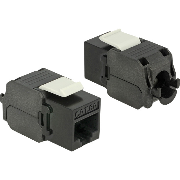 DeLOCK Keystone Module RJ45 jack > LSA Cat.6A UTP