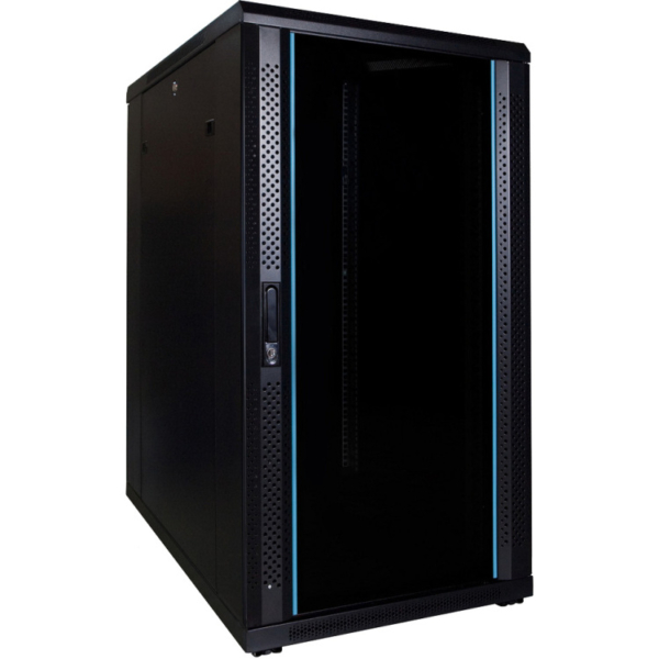 DSI 22U serverkast met glazen deur - DS6822 server rack
