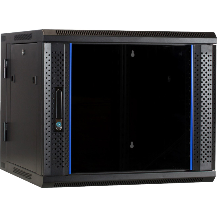 DSI 9U wandkast (kantelbaar) met glazen deur- DS6609-DOUBLE server rack